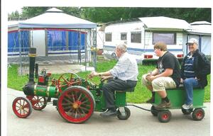 On the campground, Schloss Helmsdorf