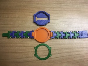 Original 3D printed case and wrist strap