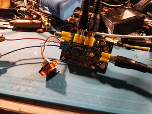 First FPV camera test