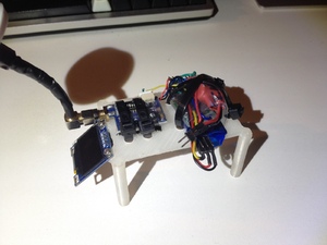 3D printed electronics mount