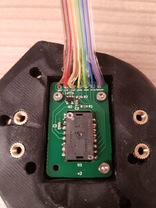 Sensor mounted in case