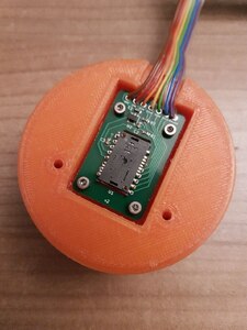 Sensor in first case prototype